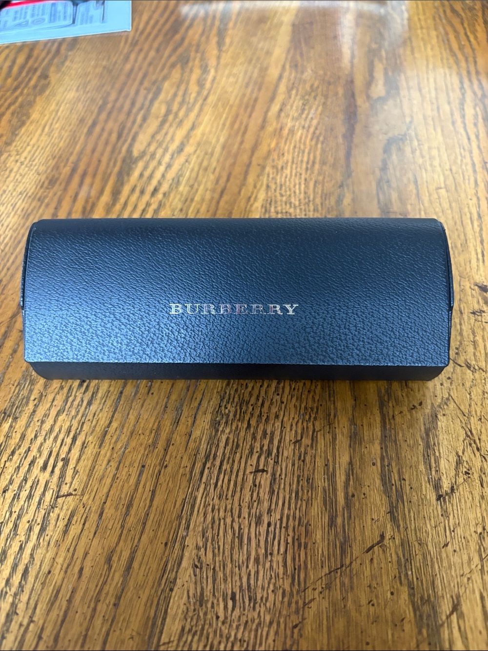Burberry Hard Eyeglass Case - Black - EUC